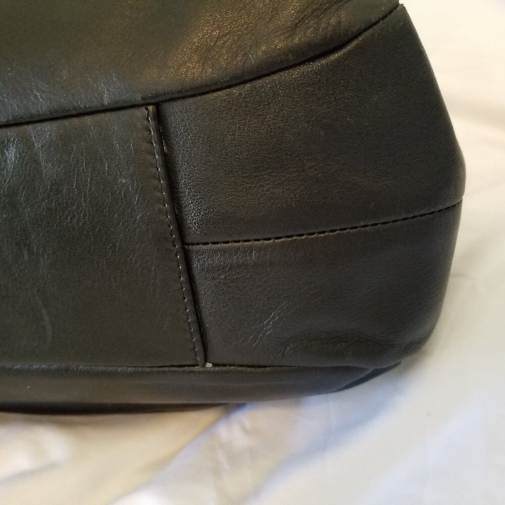 Authentic Coach Black Soft Leather Hobo Campbell Shoulder Bag Purse 2013 - Picture 13 of 13